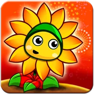 Flower Zombie War icon