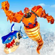 Tornado Robot Game icon