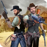 Western Cowboy Gun Shooting icon