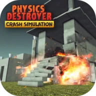 Physics Destroyer Crash Simulation