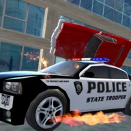 Police Car Chase：Smash Car icon