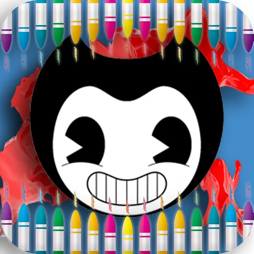 Coloring Book Of Bendy icon