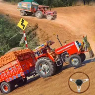 Real Offroad Tractor Pulling Simulator icon