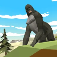 Wild Gorilla Family Simulator