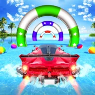 Water Car Surfer Racing Stunts_playmods.io