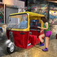 Tuk Tuk Rickshaw：City Driving icon