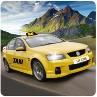 Hill Taxi Driving: City Game icon
