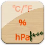 Barometer temperature and humidity free icon