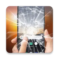 Broken Screen & Wallpaper icon