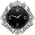 Silver Crown Clock icon