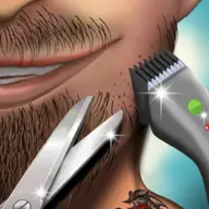 Barber shop hair salon beard hair cutting games Mod Apk