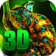 Chameleon Color Wallpaper 3D icon
