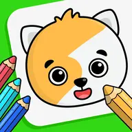 Kids coloring icon