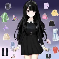 Anime Makeover Dress up icon