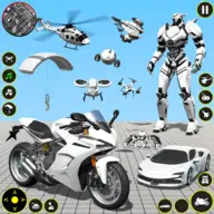 Bike Robot Games icon