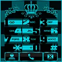 EXDIALER Turquoise Chess Crown icon