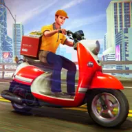 Food Delivery Boy Bike Game 3D