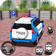 Police Jeep Spooky Stunt Parking 3D 2 icon