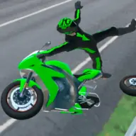 Moto Crash Simulator Accident