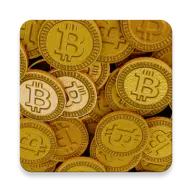 Bitcoins 3D icon