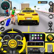 US Taxi Car Driving Simulator icon