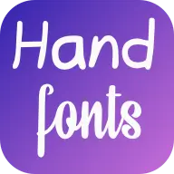 Hand Fonts icon