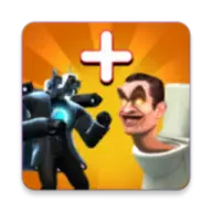 Merge Toilet Monster Battle icon