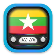 Myanmar radios online + Radio Stations FM AM FREE icon