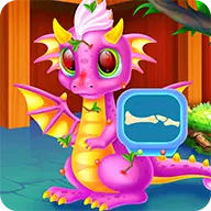 Cute Dragon Caring and Dressup