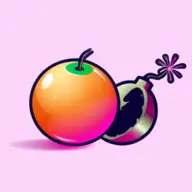 fruit bomb slide icon