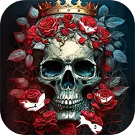 Skull Color icon