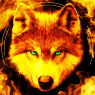 Fire Wallpaper and Keyboard - Lone Wolf icon