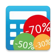 Discount calculator icon