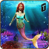 Cute Mermaid Simulator 3D icon