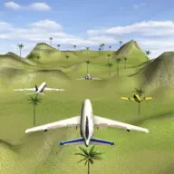 Plane Traffic Sky Race icon