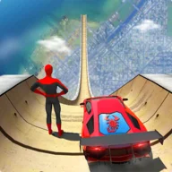 Super Hero Car Stunt icon